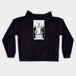 The Queen of Swords - The Tarot Restless Kids Hoodie